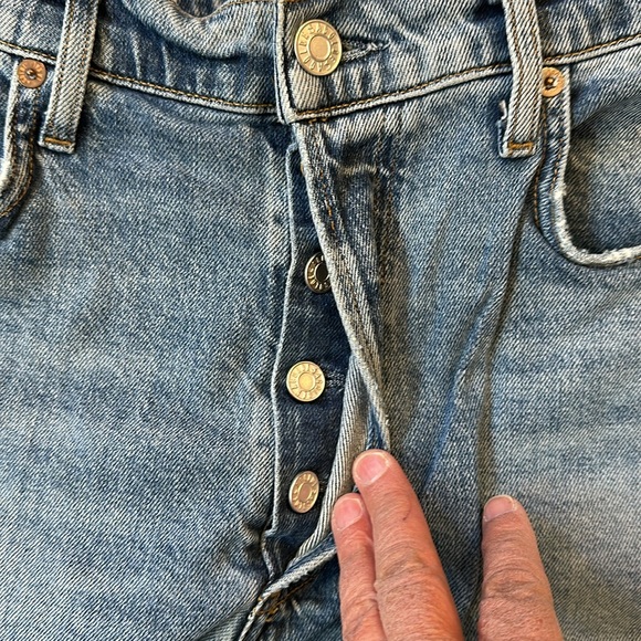 🌻3xHP!🌻 AGOLDE Straight leg jeans 28 - Picture 3 of 7